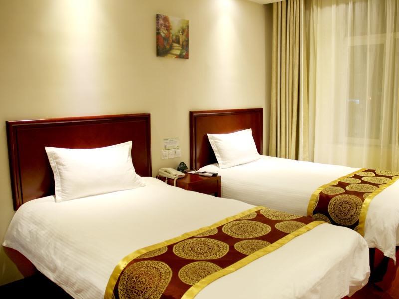 Greentree Inn Shandong Heze Mudan Road Bus Terminal Station Express Hotel Bagian luar foto