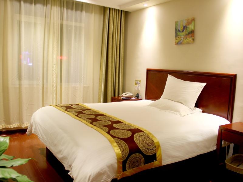 Greentree Inn Shandong Heze Mudan Road Bus Terminal Station Express Hotel Bagian luar foto