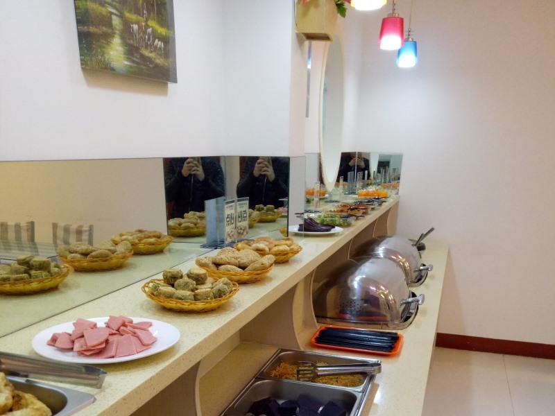 Greentree Inn Shandong Heze Mudan Road Bus Terminal Station Express Hotel Bagian luar foto