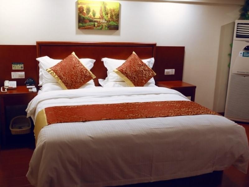 Greentree Inn Shandong Heze Mudan Road Bus Terminal Station Express Hotel Bagian luar foto