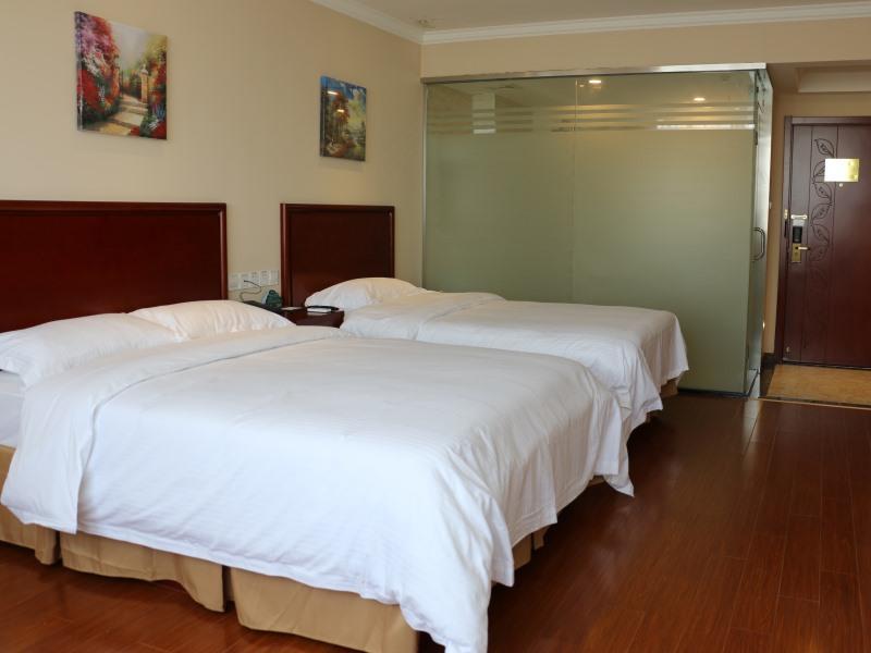 Greentree Inn Shandong Heze Mudan Road Bus Terminal Station Express Hotel Bagian luar foto