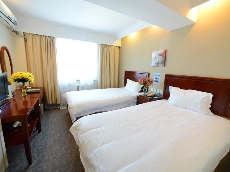 Greentree Inn Shandong Heze Mudan Road Bus Terminal Station Express Hotel Bagian luar foto