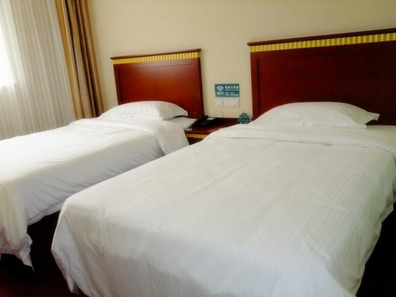 Greentree Inn Shandong Heze Mudan Road Bus Terminal Station Express Hotel Bagian luar foto