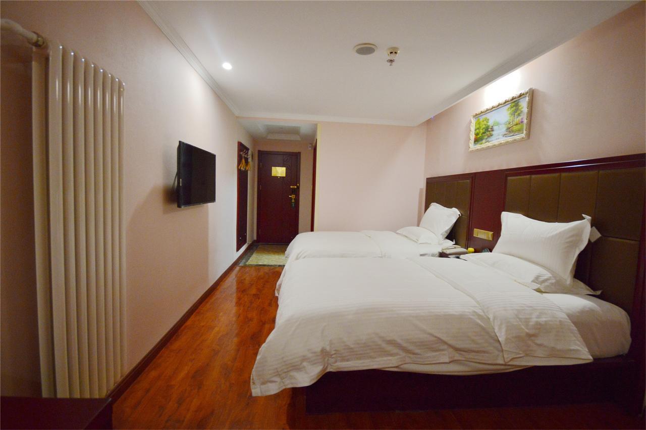 Greentree Inn Shandong Heze Mudan Road Bus Terminal Station Express Hotel Bagian luar foto