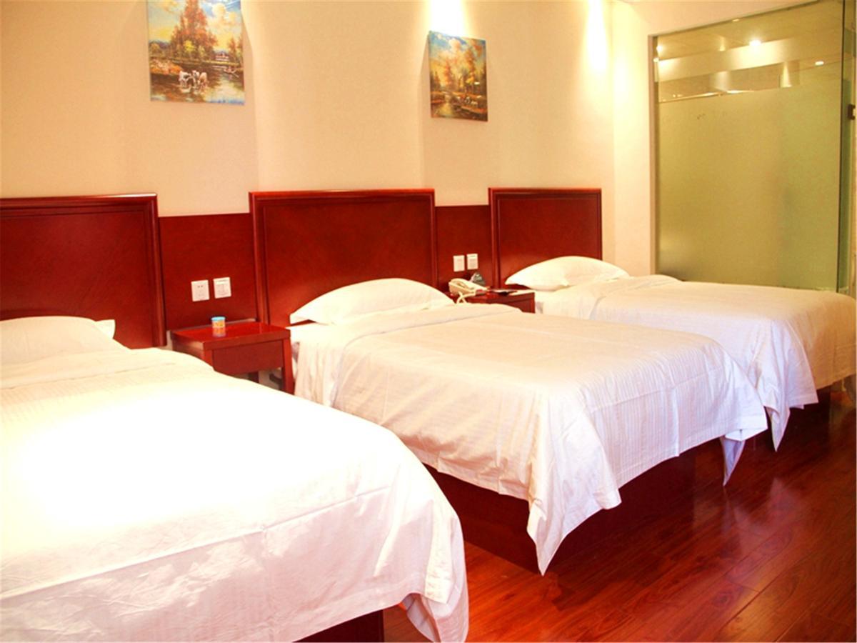 Greentree Inn Shandong Heze Mudan Road Bus Terminal Station Express Hotel Bagian luar foto