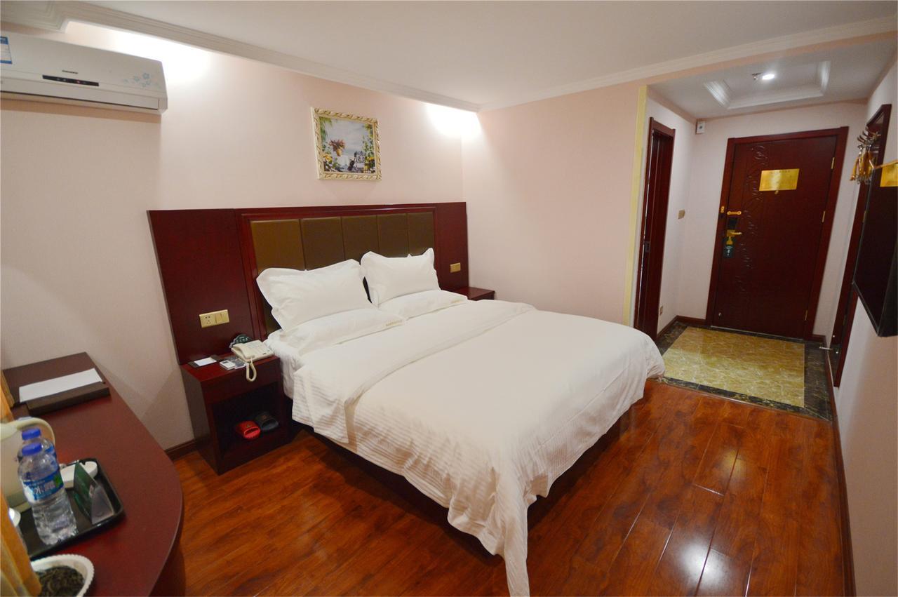 Greentree Inn Shandong Heze Mudan Road Bus Terminal Station Express Hotel Bagian luar foto