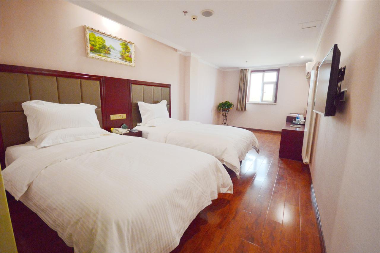 Greentree Inn Shandong Heze Mudan Road Bus Terminal Station Express Hotel Bagian luar foto
